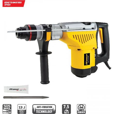 FF GROUP RH 7-40 PRO 1350W ΠΕΡΙΣΤΡΟΦΙΚΟ ΠΙΣΤΟΛΕΤΟ SDS-ΜΑΧ 42456