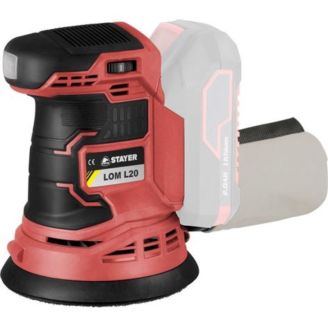 STAYER EKKENTΡΟ ΤΡΙΒΕΙΟ ΜΕ ΒΑΣΗ 125ΜΜ LOM L20