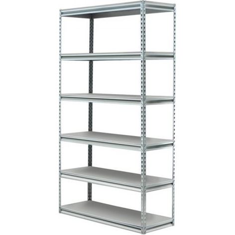 TACTIX ΡΑΦΙΕΡΑ ΜΕΤΑΛΛΙΚΗ HEAVY DUTY ΜΕ 6 ΡΑΦΙΑ ΜΕΛΑΜΙΝΗΣ 329010