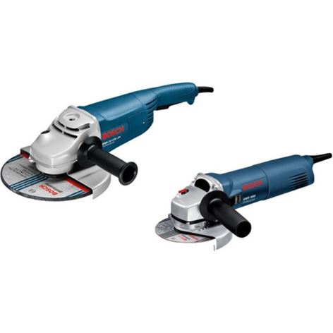BOSCH ΣΕΤ ΓΩΝΙΑΚΟΙ ΤΡΟΧΟΙ GWS 22-230 H+GWS 1400 0615990EJ0