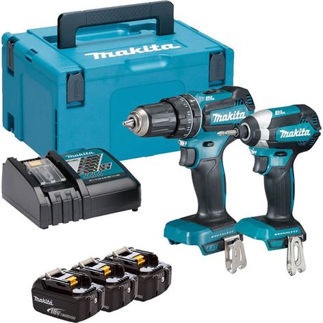 MAKITA DLX2283JX1 ΣΕΤ ΚΡΟΥΣΤΙΚΟ ΔΡΑΠΑΝΟΚΑΤΣΑΒΙΔΟ DHP485 ΚΑΙ ΠΑΛΜΙΚΟ ΚΑΤΣΑΒΙΔΙ DTD153