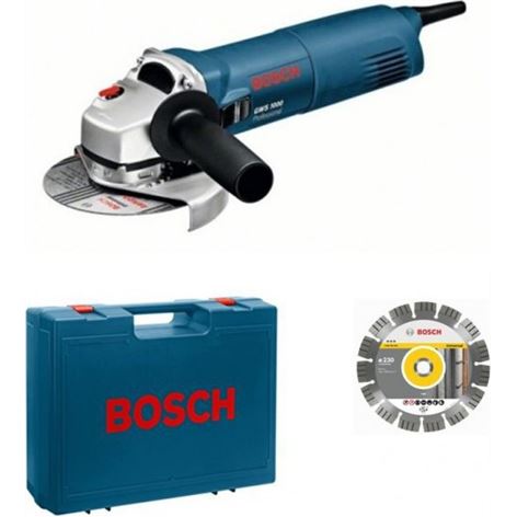 BOSCH GWS 1400 Γωνιακός Τροχός 1400W/125mm+Διαμαντόδισκος 0601824900