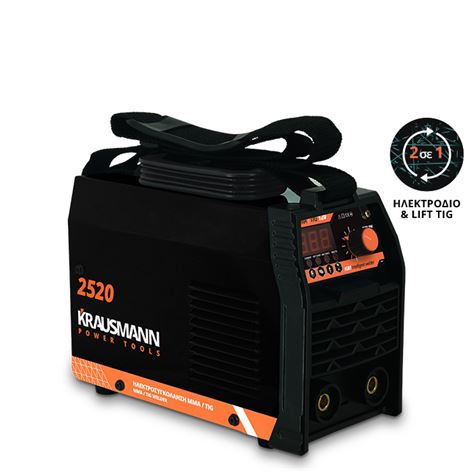KRAUSMANN 2520 Ηλεκτροσυγκόλληση MMA/TIG 120A