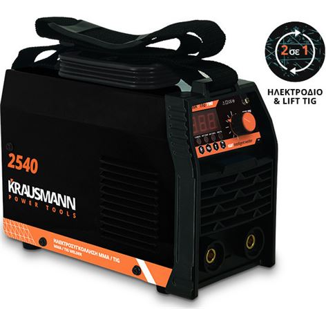 KRAUSMANN 2540 Ηλεκτροσυγκόλληση MMA/TIG 160A
