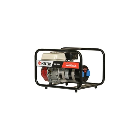 Ηλεκτροπαραγωγό ζεύγος Master με κινητήρα HONDA (HG4000) +12 ΑΤΟΚΕΣ ΔΟΣΕΙΣ