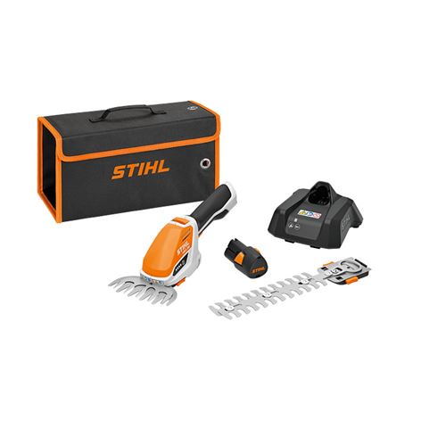 STIHL Επαναφορτιζόμενο ψαλίδι θάμνων HSA 26, με AS 2 και AL1 + 12 ΑΤΟΚΕΣ ΔΟΣΕΙΣ