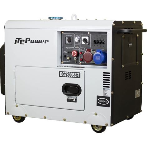 ITC POWER ΓΕΝΝΗΤΡΙΑ ΠΕΤΡΕΛΑΙΟΥ ΤΡΙΦΑΣΙΚΗ ΑΘΟΡΥΒΗ DG7800SE-T