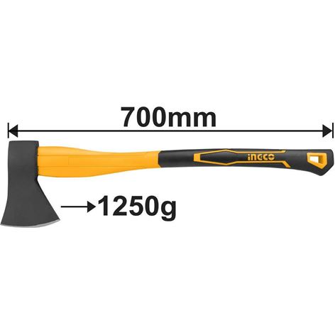 Ingco Τσεκούρι 70cm 1250gr HAX02012508