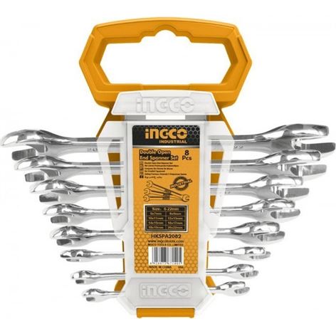 INGCO ΓΕΡΜΑΝΙΚΑ ΣΕΤ 8 ΤΕΜ. INDUSTRIAL 6-22 MM (HKSPA2088)