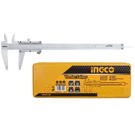 INGCO ΠΑΧΥΜΕΤΡΟ INOX ΓΙΑ ΜΕΤΡΗΣΕΙΣ ΕΩΣ 150MM (HVC01150)