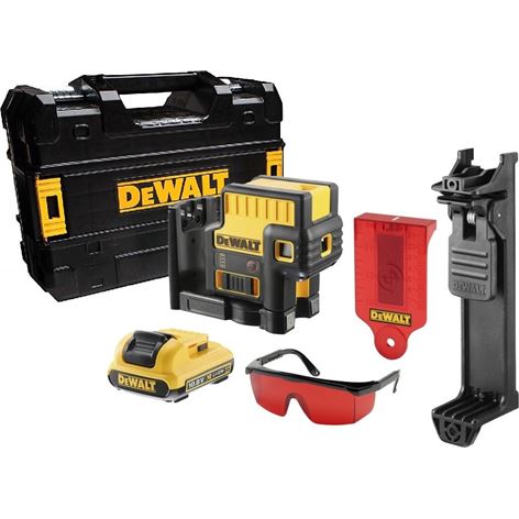 DEWALT DCE085D1R 10.8V LASER 5 ΣΗΜΕΙΩΝ ΚΟΚΚΙΝΗΣ ΔΕΣΜΗΣ