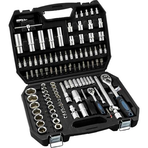 BORMANN PRO - BHT5180 ΚΑΡΥΔΑΚΙΑ 1/2'' KAI 1/4'' ΜΕ ΚΑΣΤΑΝΙΑ ΚΑΙ ΠΡΟΕΚΤΑΣΗ 110 ΤΜΧ (028239)