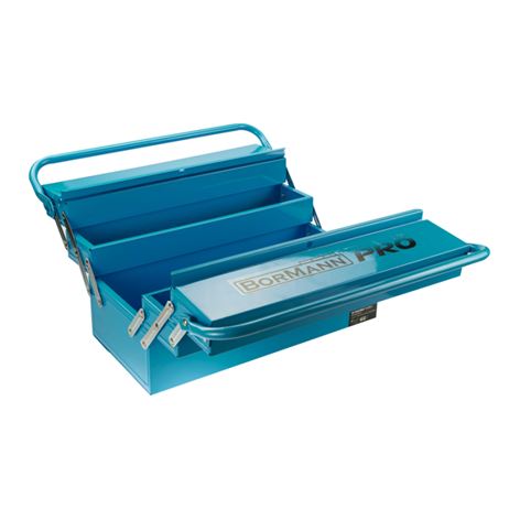 BORMANN PRO - BTB1050 ΕΡΓΑΛΕΙΟΘΗΚΗ ΜΕΤΑΛΛΙΚΗ 5ΘΕΣΕΩΝ (028512)