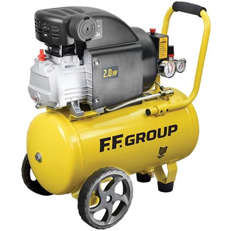 FF GROUP AC-D 24/2MC EASY 24LT ΑΕΡΟΣΥΜΠΙΕΣΤΗΣ ΛΑΔΙΟΥ ΜΟΝΟΜΠΛΟΚ (45897)