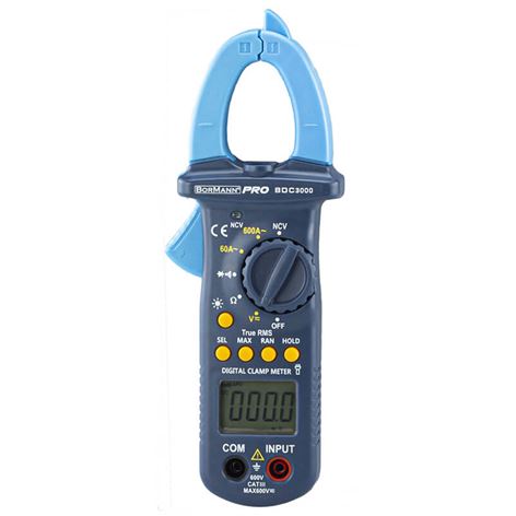 BORMANΝ PRO - BDC3000 ΑΜΠΕΡΟΤΣΙΜΠΙΔΑ ΨΗΦΙΑΚΗ 600V (028444)