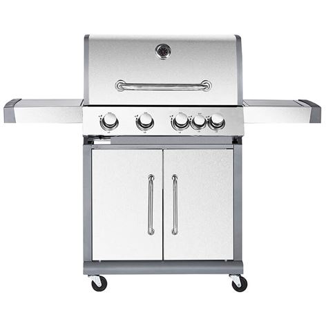 BORMANN ELITE BBQ5050 ΨΗΣΤΑΡΙΑ ΥΓΡΑΕΡΙΟΥ 4+1 ΕΣΤΙΩΝ ΜΕ ΜΑΝΤΕΜΕΝΙΑ ΠΛΑΚΑ LUXURY TYPE (033240)