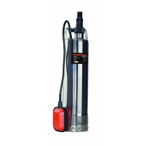 NAKAYAMA NP1185 ΑΝΤΛΙΑ ΠΗΓΑΔΙΩΝ INOX ΜΕ ΦΛΟΤΕΡ 1200W (030614)