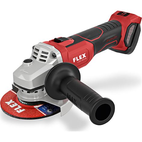 FLEX ΓΩΝΙΑΚΟΣ ΤΡΟΧΟΣ ΜΠΑΤΑΡΙΑΣ 18V SOLO L 125 18.0-EC (491330)