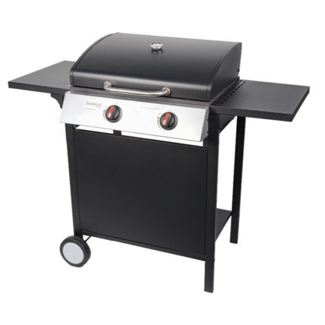 BORMANN BBQ2000 ΨΗΣΤΑΡΙΑ ΥΓΡΑΕΡΙΟΥ 2 ΕΣΤΙΩΝ ΜΕ ΜΑΝΤΕΜΕΝΙΑ ΣΧΑΡΑ (015390)