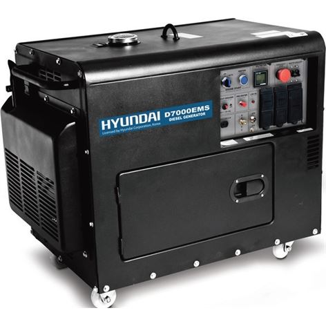 HYUNDAI - D7000EMS Γεννήτρια Diesel 7,0 KVA (40C23)