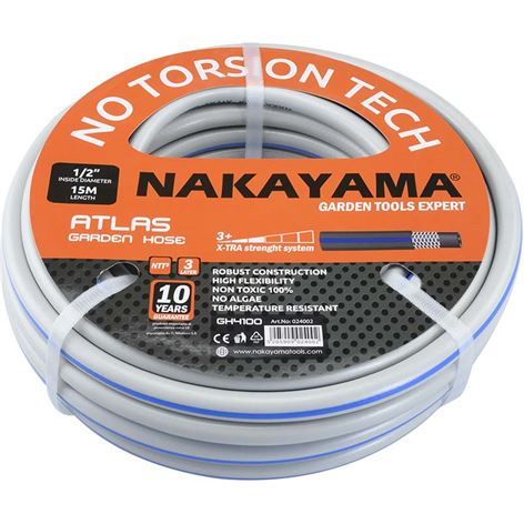 NAKAYAMA GH4100 ΛΑΣΤΙΧΟ ATLAS 3 ΕΠΙΣΤΡΩΣΕΙΣ 50M 1/2'' 024026