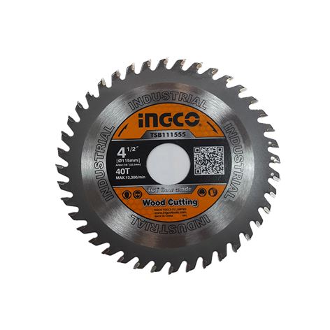 INGCO ΔΙΣΚΟΣ ΓΩΝΙΑΚΟΥ ΤΡΟΧΟΥ 115MM ΚΟΠΗΣ ΞΥΛΟΥ - ΑΛΟΥΜΙΝΙΟΥ