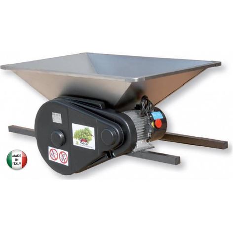 GRIFO PMI INOX ΣΠΑΣΤΗΡΑΣ ΣΤΑΦΥΛΙΩΝ ΜΕ ΑΝΑΔΕΥΤΗΡΑ ΗΛΕΚΤΡΙΚΟΣ ΜΕ INOX ΣΚΑΦΗ 1.0HP (73006)