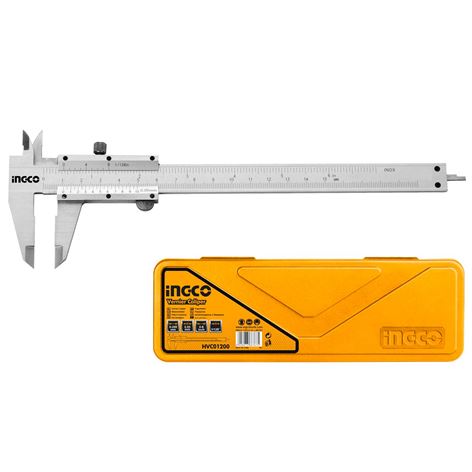 ΠΑΧΥΜΕΤΡΟ INOX 200mm INGCO (HVC01200)