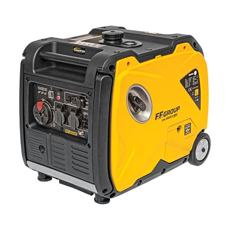 FF GROUP ΓΕΝΝΗΤΡΙΑ ΒΕΝΖΙΝΗΣ INVERTER GPG 3500IE PRO 4.5kVA  (46102)+ 6 ΑΤΟΚΕΣ ΔΟΣΕΙΣ