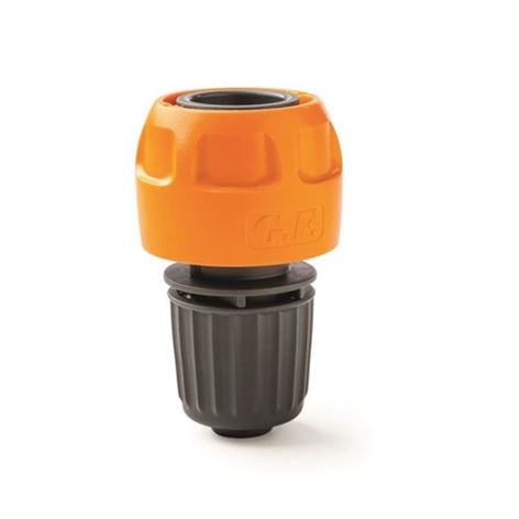 GF ΤΑΧΥΣΥΝΔΕΣΜΟΣ 3/4" ΓΙΑ ΜΑΥΡΟ ΛΑΣΤΙΧΟ Φ16 (GF8000-6600)