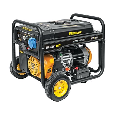 FF GROUP ΓΕΝΝΗΤΡΙΑ ΒΕΝΖΙΝΗΣ GPG 6000E HD (46097)