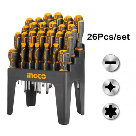 INGCO ΣΕΤ 26 ΤΕΜ ΚΑΤΣΑΒΙΔΙΑ (HKSD2628)