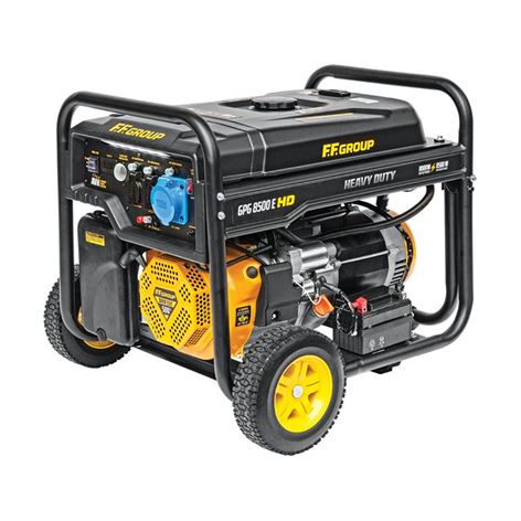 FF GROUP ΓΕΝΝΗΤΡΙΑ ΒΕΝΖΙΝΗΣ GPG 8500E HD (46099) + 6 ATOKEΣ  ΔΟΣΕΙΣ