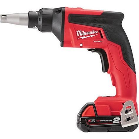 Milwaukee M18 FSG-202X ΚΑΤΣΑΒΙΔΙ ΓΥΨΟΣΑΝΙΔΑΣ ΜΠΑΤΑΡΙΑΣ 18V 2x2Ah (3901714)