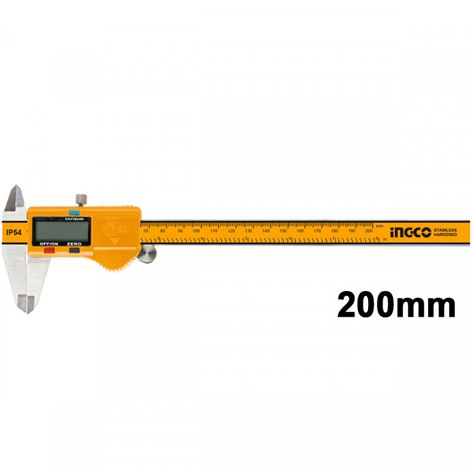 INGCO ΠΑΧΥΜΕΤΡΟ ΨΗΦΙΑΚΟ 200mm (HDCD28200)