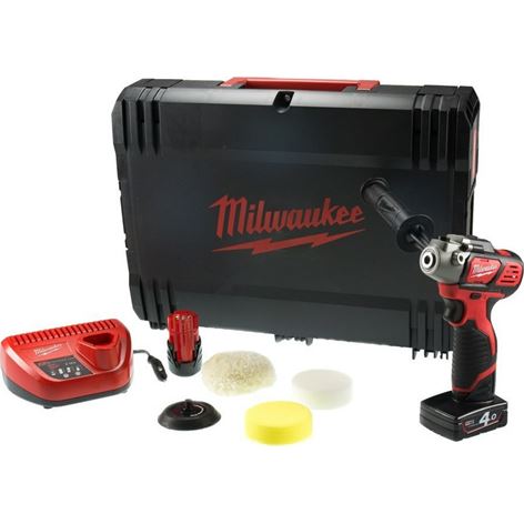 MILWAUKEE M12 BPS-421X ΛΕΙΑΝΤΗΡΑΣ 2 ΤΑΧΥΤΗΤΩΝ 1x4.0Ah & 1x2.0Ah (4933447799)+6 ΑΤΟΚΕΣ ΔΟΣΕΙΣ