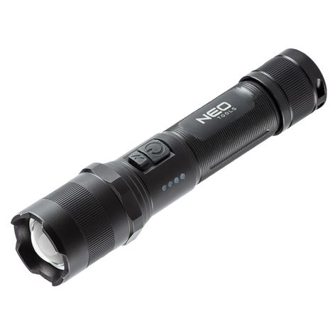 NEO TOOLS Φακός LED OSRAM P9 Επαναφορτιζόμενος 1000 lumens (99-035)