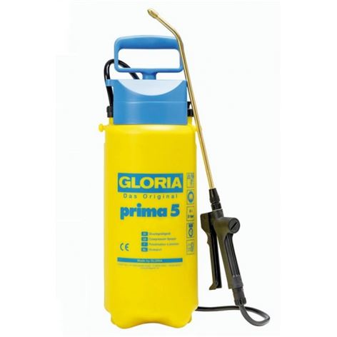 Πλαστικός ψεκαστήρας προπίεσης 5 λίτρων GLORIA Prima 5 (G000081.0000)