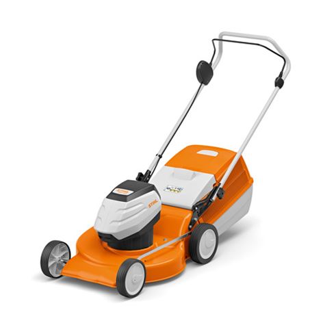 STIHL Επαναφορτιζόμενη μηχανή γκαζόν RMA 253 + 12 ΑΤΟΚΕΣ ΔΟΣΕΙΣ