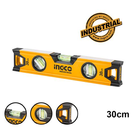 INGCO Επαγγελματικό Αλφάδι Βαρέος Τύπου 30cm (HSL08030)