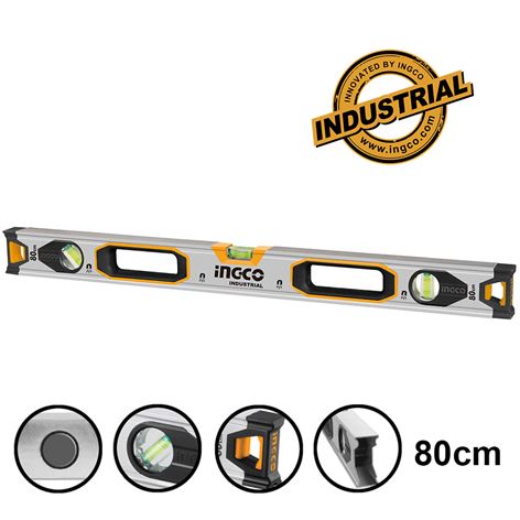 INGCO ΑΛΦΑΔΙ ΜΑΓΝΗΤΙΚΟ 80CM ΑΛΟΥΜΙΝΙΟΥ (HSL38080M)