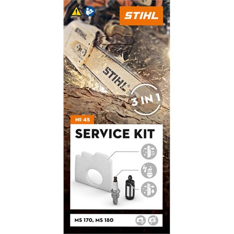 STIHL Service Kit 45 για τα αλυσοπρίονα MS 170 (2-MIX) KAI MS 180 (11300074103)
