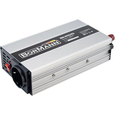 BORMANN INVERTER-ΜΕΤΑΤΡΟΠΕΑΣ 12V-220V 1000W BMI1010 (042471)