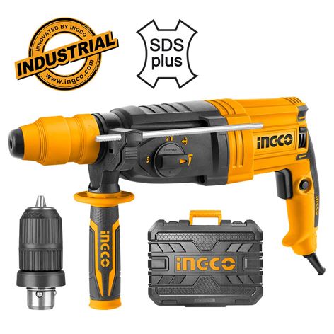 INGCO Πιστολέτο Περιστροφικό Κρουστικό 950W με 2 τσοκ (RGH9528-2)