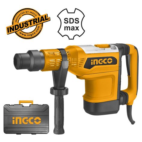 iNGCO Πιστολέτο Περιστροφικό Κρουστικό SDS max 9kg (RH1500528)