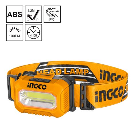 INGCO Φακός Led Κεφαλής (HHL013AAA5)