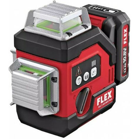 FLEX ΑΛΦΑΔΙ ΛΕΪΖΕΡ 360° ALC 3/360-G/R 10.8 ΣΕΤ ΠΡΑΣΙΝΗΣ ΔΕΣΜΗΣ +6 ΑΤΟΚΕΣ ΔΟΣΕΙΣ