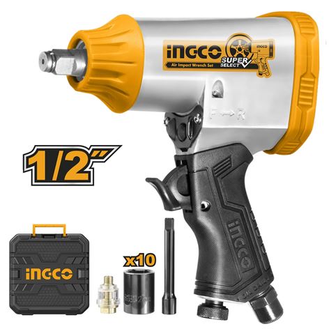 INGCO Αερόκλειδο 1/2" S.S. (AIW12312)