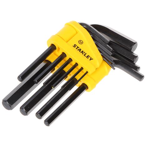 STANLEY AΛΛEN  ΣET  ME  ΘHKH  10TEM. NO1,5-2-2,5-3-4-5-5,5-6-8-10MM (0-69-253)