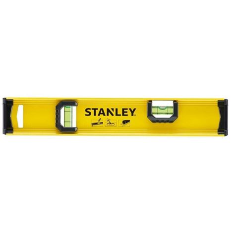 STANLEY Αλφάδι αλουμινίου 30cm με 2 μάτια (0-42-072)